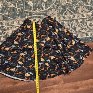 Dinosaur Circle Skirt with Pockets!
